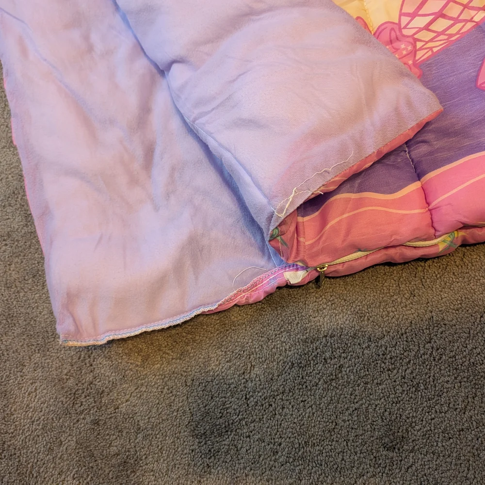 Vintage 1990s Barbie Ballerina Sleeping Bag